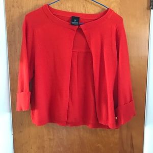 Red Cashmere Madeleine Sweater